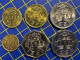 MACAU FIRST ISSUE COINS COLLECTION OF 1993/10A+20A+50A; 1992/1P+5P; & 1998/2P, ALL ALMOST UNC - Macau