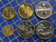 Delcampe - MACAU FIRST ISSUE COINS COLLECTION OF 1993/10A+20A+50A; 1992/1P+5P; & 1998/2P, ALL ALMOST UNC - Macau