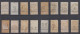 BELGIË - OPB - 1893/1900 (PERFINS) - (K. LEOPOLD II - TYPE; FIJNE BAARD/WAPENSCHILD) - 1863-09