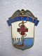 INSIGNE EMAIL SANTE LE G.A.C.A N°3 (Groupement D’Ambulances De Corps D’Armée) ETAT EXCELLENT SANS FAB. - Medical Services