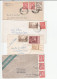 4   1960s  ARGENTINA Covers To GB Germany Netherlands , Stamps Cover - Verzamelingen & Reeksen