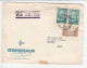 1922 - 1974  ARGENTINA Covers To Switzerland Cover Postal Stationery Stamps - Collections, Lots & Séries