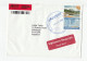 1951  Reg & 2008 Express Label COVERS ARGENTINA To GB Stamps Cover - Collections, Lots & Series