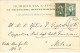 1891 BULGARIA SMALL & LARGE LION 5 ST. POSTCARD WITH ADDITIONAL FRANKING FROM PLOVDIV TO ITALY. - Lettres & Documents