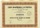 Titre De 1939 - Les Rapides Lutecia - - Transport