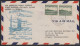 1946, Panam, First Flight Cover, Gander-Prague - Sonstige & Ohne Zuordnung