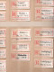 ! 2 Steckkarten Mit 162 R-Zetteln Aus Schweden, Sweden, U.a. Göteborg, Stockholm, Einschreibzettel, Reco Label - Sammlungen