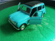 Voiture Miniature Collection Welly ,1/39 - 1/43, Métal, Renault 4l Décapotable Bleue, 11 Cm Emballée - Autres & Non Classés