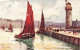 ROYAUME UNI - Scarborough - The Lighthouse - Voiliers - Colorisé - Carte Postale Ancienne - Scarborough