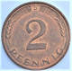 Pièce De Monnaie 2 Pfennig 1980 D - 2 Pfennig