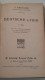 Ancien Livre Allemand " DEUTSCH LYRIK " 1926 - Music