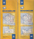 .Lot De 32 Cartes Michelin . - Michelin-Führer