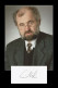 Erwin Neher - German Biophysicist - Signed Card + Photo - Nobel Prize - Erfinder Und Wissenschaftler