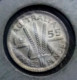 Australie, Elizabeth II, Threepence, 1955, Melbourne, TTB, Argent, Agouz - Threepence