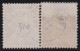 France  .  Y&T   .  Taxe 33/34  (2 Scans)   .     O      .     Oblitéré - 1859-1959 Gebraucht