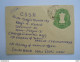 India Stationery Entier Postal Envelope Used 1984 50 To Prague Throug Diplomatic Bag New Delhi - Covers