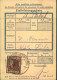 1949, 15 Pfg. Rotaufdruck Auf Einlieferungsschein Flr Ein Paket Ab "BERLIN-LICHTENRADE 1" Nach KG6ln - Sulz - Lettres & Documents