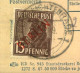 1949, 15 Pfg. Rotaufdruck Auf Einlieferungsschein Flr Ein Paket Ab "BERLIN-LICHTENRADE 1" Nach KG6ln - Sulz - Brieven En Documenten