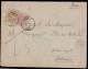 1871 VERY RARE - BELGIUM COVER TO KING GEORGE I OF GREECE - PALAIS ROYAL - 1869-1883 Léopold II