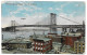 CPA Williamsburg Bridge, New York City (damage In Corners) - Bridges & Tunnels