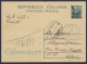 Intero Postale 1953 Da Mirabella Imbaccari Per Catania, Cartolina Pubblicitaria Chlorodont Anticarie Al Fluoro - Reklame
