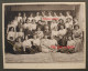 Photo 1900's Classe Etudiantes Photographe Arlaud Genève Suisse Tirage Albuminé Albumen Print Vintage Noms Au Dos - Antiche (ante 1900)