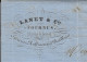 1857 ENTETE LANET à Tournus Saone Et Loire Timbre Empire Sucrerie Raffinerie Distillerie Pour Boisgaultier Fr. à Paris - 1800 – 1899