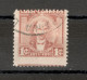 CUBA - USED STAMP, 1C  - FAMOUS JOSE MARTI - ERROR - MOVED PERFORATION - Imperforates, Proofs & Errors