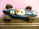 Delcampe - COCHE SCALEXTRIC TRI ANG COOPER AZUL 3 GUIA FIJA - Autocircuits