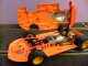 Delcampe - COCHE SCALEXTRIC EXIN SIGMA NARANJA 7 REF. C47 FABRICADO EN ESPAÑA - Autocircuits