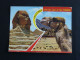 EGYPTE EGYPT AVEC YT PA 133 TEMPLE ABOU SIMBEL - SPHINX PYRAMIDE DROMADAIRE CAMEL - Storia Postale