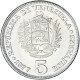 Monnaie, Venezuela, 5 Bolivares, 1977 - Venezuela