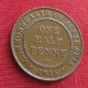Australia 1/2 Half Penny 1936 KM# 22  Lt 207 *VT  Australie Australien - Other & Unclassified