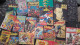 Delcampe - Très Intrèssant Gros Lot De BD , Dont Des Raretès , Et Quelques Tintin Et BD En Anglais , Deux Grand Cartons Et Un Sac P - Lots De Plusieurs BD