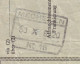 238/37 - ETIQUETTES Sur Formules De Colis - VALEUR DECLAREE En Allemand !! - Timbres Ch.de Fer + Poste AALST 1962 - Documenti & Frammenti