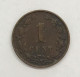 Olanda 1 Cent 1896 NEDERLAND NETHERLANDS, KINGDOM WILHELMINA 1890-1948  E.816 - 10 Cent