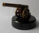 USSR. Vintage. Souvenir. A Bronze Cannon On A Carbolite Stand. 6x10 Cm . - M - Armes Neutralisées