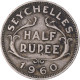 Monnaie, Seychelles, 1/2 Rupee, 1960 - Seychelles