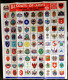 COAT OF ARMS - UNITED STATES 1963 - VIGNETTE,CINDERELLA - FULL SHEET - MNH**,MH* - Sonstige & Ohne Zuordnung