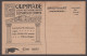1928 Amsterdam 5c Postal Stationery Card Proof ("proefmodel") By Huygens, Series E.1 - Verano 1928: Amsterdam