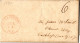 (R103) USA - Kingston 1840 - Red Postal Markings - Paid 6 Cts Rate - Dutchefs ( Dutchess) County New York. - …-1845 Vorphilatelie