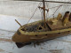 Ancienne Maquette Navire Marine Militaire Contre-Torpilleur Tigre Art Populaire - Bateaux