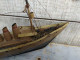 Delcampe - Ancienne Maquette Navire Marine Militaire Contre-Torpilleur Tigre Art Populaire - Barcos