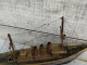 Delcampe - Ancienne Maquette Navire Marine Militaire Contre-Torpilleur Tigre Art Populaire - Boten