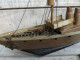 Delcampe - Ancienne Maquette Navire Marine Militaire Contre-Torpilleur Tigre Art Populaire - Barche