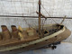 Delcampe - Ancienne Maquette Navire Marine Militaire Contre-Torpilleur Tigre Art Populaire - Boats