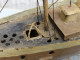 Delcampe - Ancienne Maquette Navire Marine Militaire Contre-Torpilleur Tigre Art Populaire - Boats