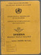 SABENA – Carnet International De Vaccination Contre La VARIOLE Et La FIEVRE JAUNE (1959) - Aerei E Elicotteri