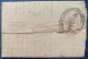 Lettre En Franchise LE DIRECTEUR DES DOMAINES NATIONAUX Marque BRUXELLES Rouge  7 Prairial An III (1795) Pour OSTENDE - 1794-1814 (Periodo Francese)