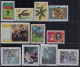 CUBA 1967-1970 SCOTT 1290...1548 18 SAMPS CANCELLED - Used Stamps